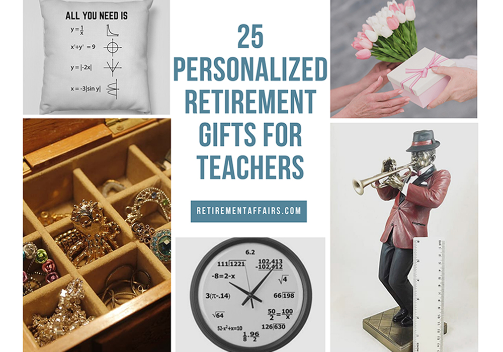 personalized retirement gifts for teachers