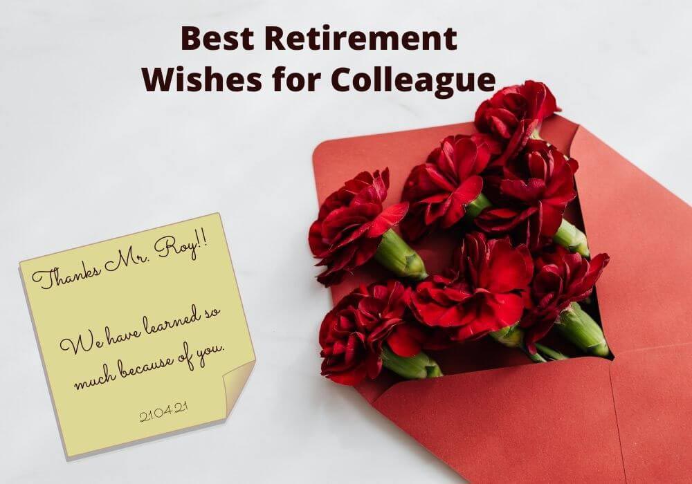 retirement wishes for colleague