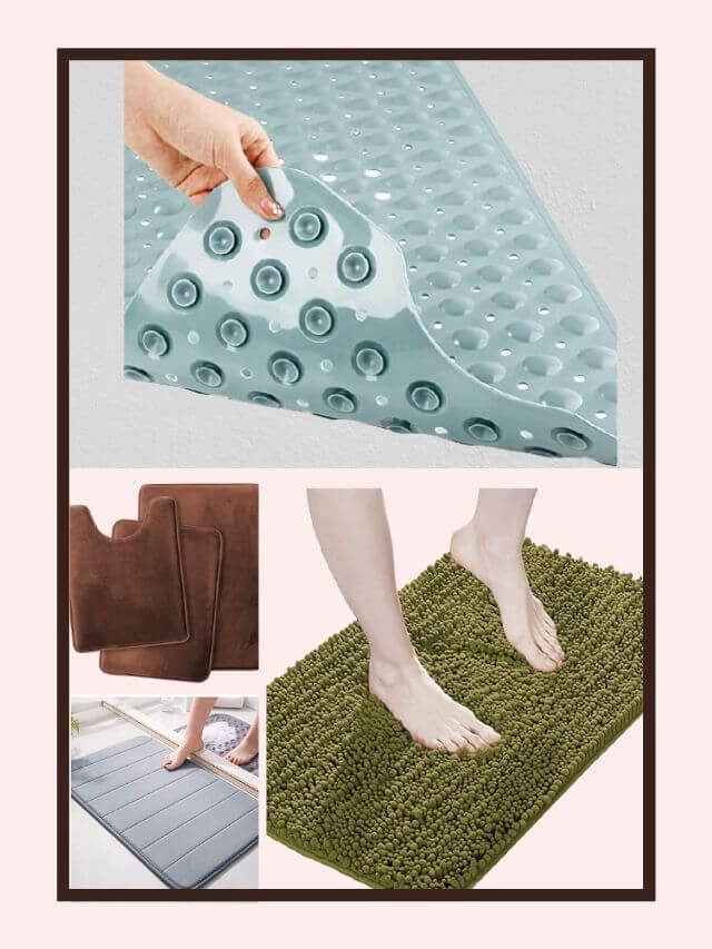 bathroom rug for elderly