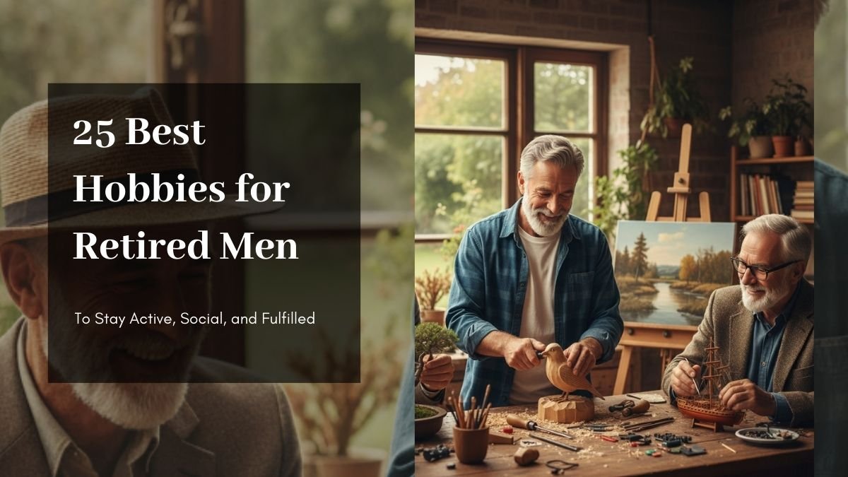 Read more about the article 25 Best Hobbies for Retired Men to Stay Active, Social, and Fulfilled
